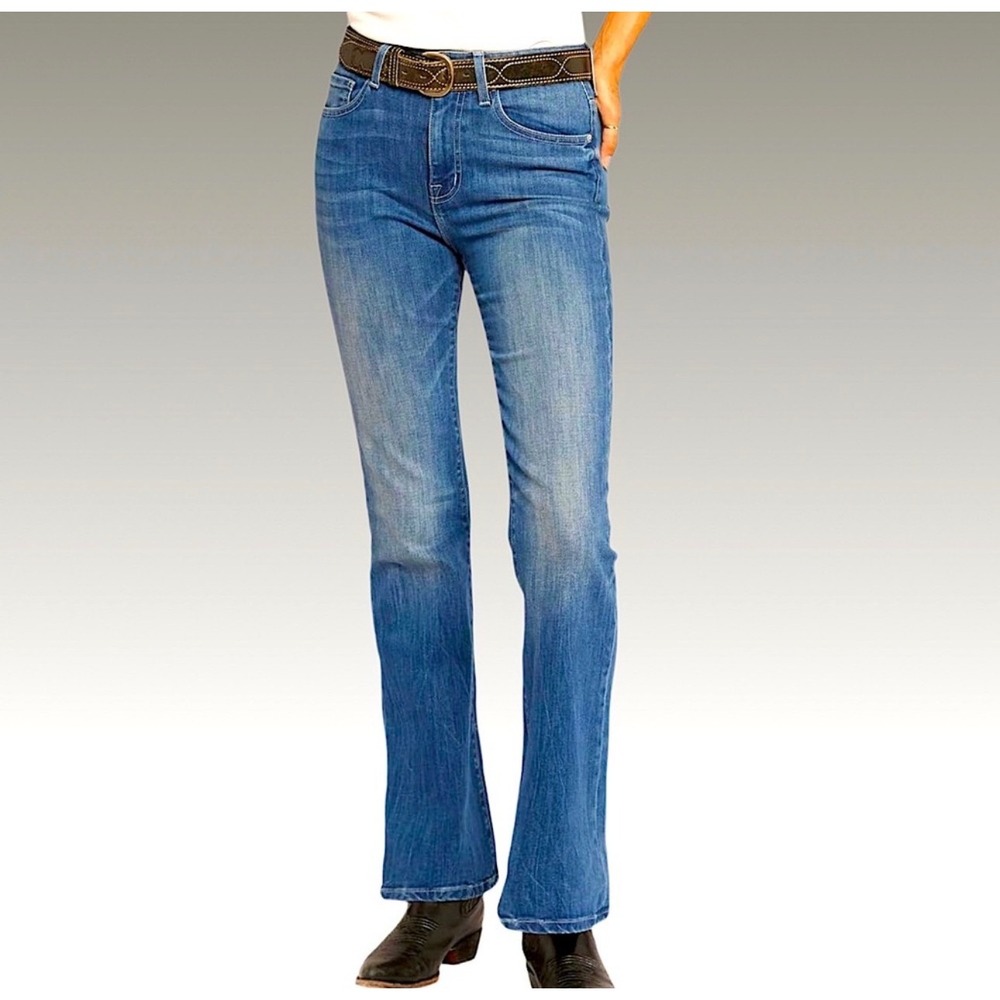 NWT Current/Elliott‎ Promenade Bootcut Jeans Bay Wash Size 25